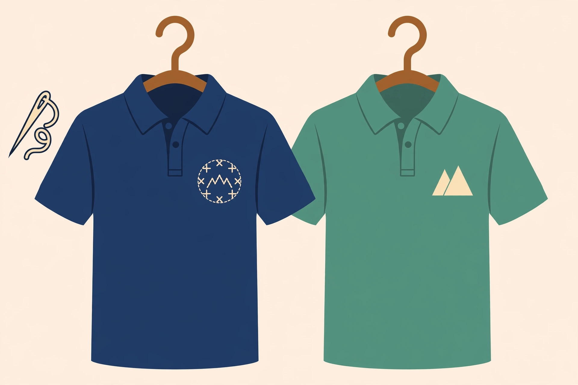 Embroidered vs Printed Polos: Which Is Better for Teams?